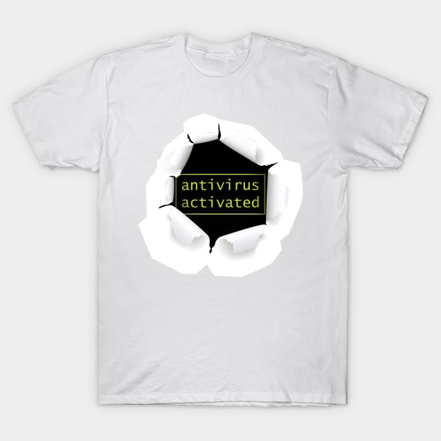 Antivirus T-Shirt by Sauher